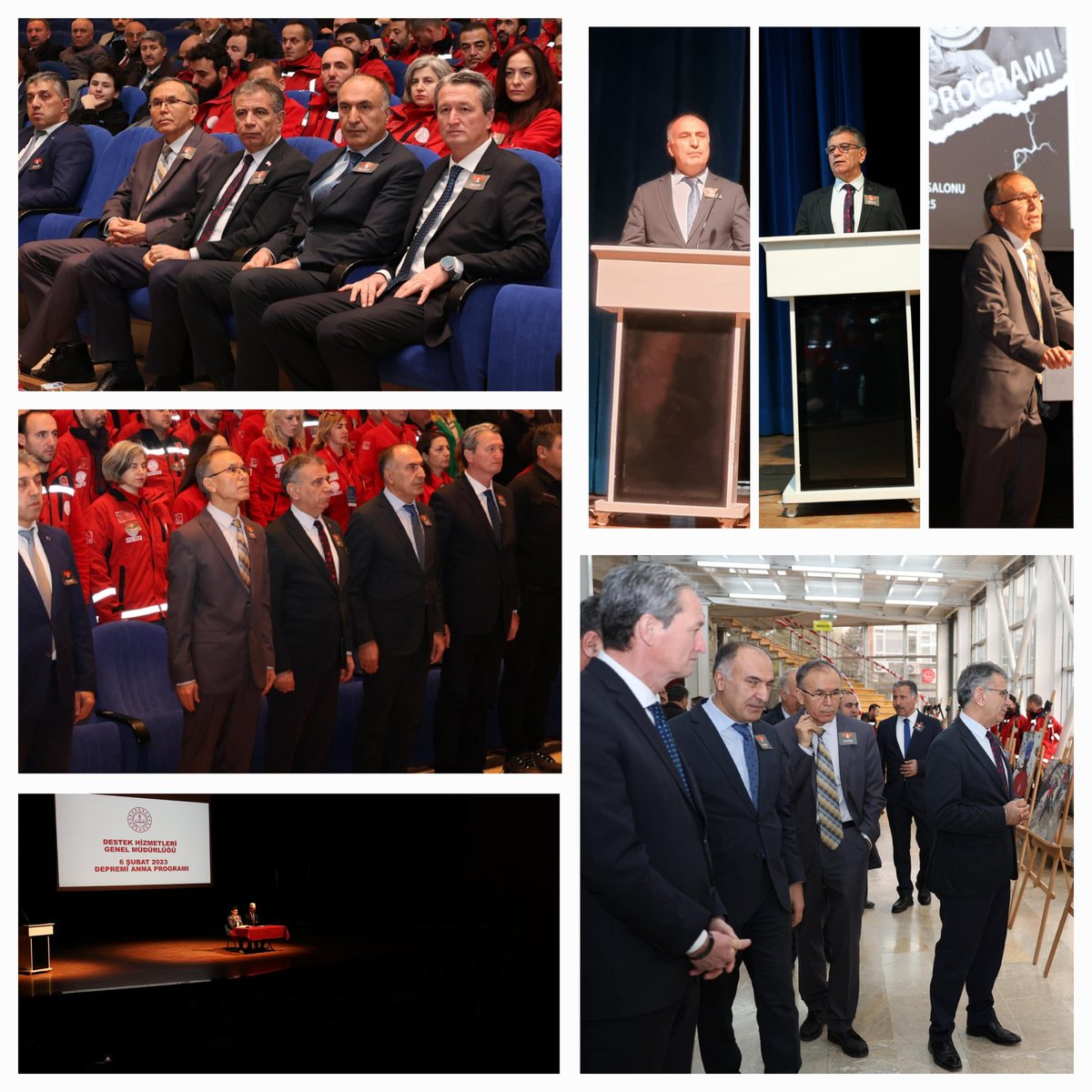 6 Şubat depremlerinde vefat eden vatandaşlarımızı anmak, deprem gerçeğine dikkat çekmek amacıyla okul müdürlerimiz ve MEB AKUB Ekibimizle, Şura Salonu'nda Anma programı gerçekleştirilmiştir.
<a href="/tcmeb/">Millî Eğitim Bakanlığı</a> <a href="/Yusuf__Tekin/">Yusuf Tekin</a> <a href="/meb_dhgm/">Destek Hizmetleri Genel Müdürlüğü</a>
<a href="/omurfatih/">Ömür Fatih Karakullukçu</a> <a href="/mebisgb/">İşyeri Sağlık ve Güvenlik Birimi Daire Başkanlığı</a>
<a href="/ozkan_meb/">Özkan AVCI</a> <a href="/kocakysr/">Yaşar Koçak</a> @ismail_ctinkaya