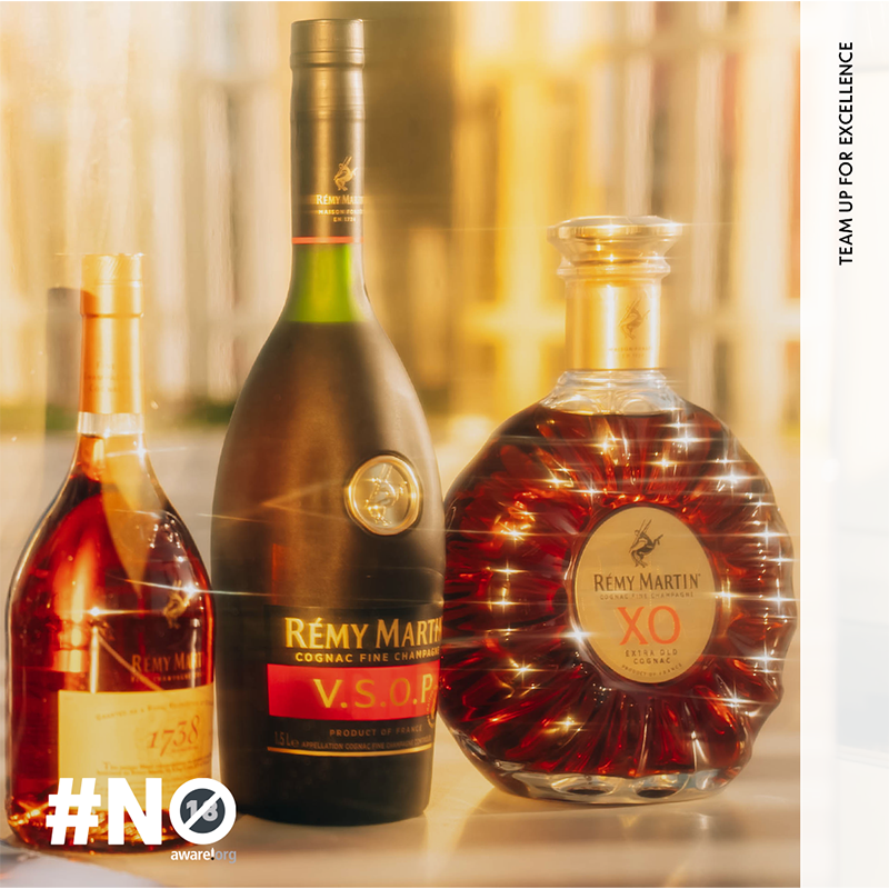 RemyMartinSA's tweet photo. For three centuries, due to masterful blending and generations of knowledge, Rémy Martin has been producing multi-award-winning cognac fine champagne, including Rémy Martin XO, Rémy Martin 1738 Accord Royal and Rémy Martin V.S.O.P.

#RemyMartinSA #TeamUpForExcellence