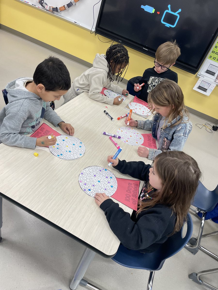 JoanneSahms's tweet photo. 100 was the 🌟 star 🌟 of the show for the #100thdayofschool!
#ourherd https://t.co/gkJ0L362eY