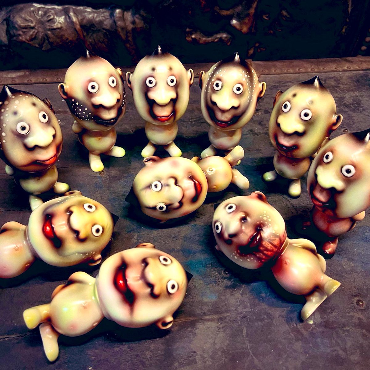 Maximum_toys's tweet photo. 我がマキシマムトイズついに敬愛する@kakkowaraitoys さんにコラボレーションして頂きました👏
どれもコレもやべーです‼️
#ワンフェス
ブースNo.１-３４-３
宜しくお願いします。 https://t.co/KPFBpoh0zl
