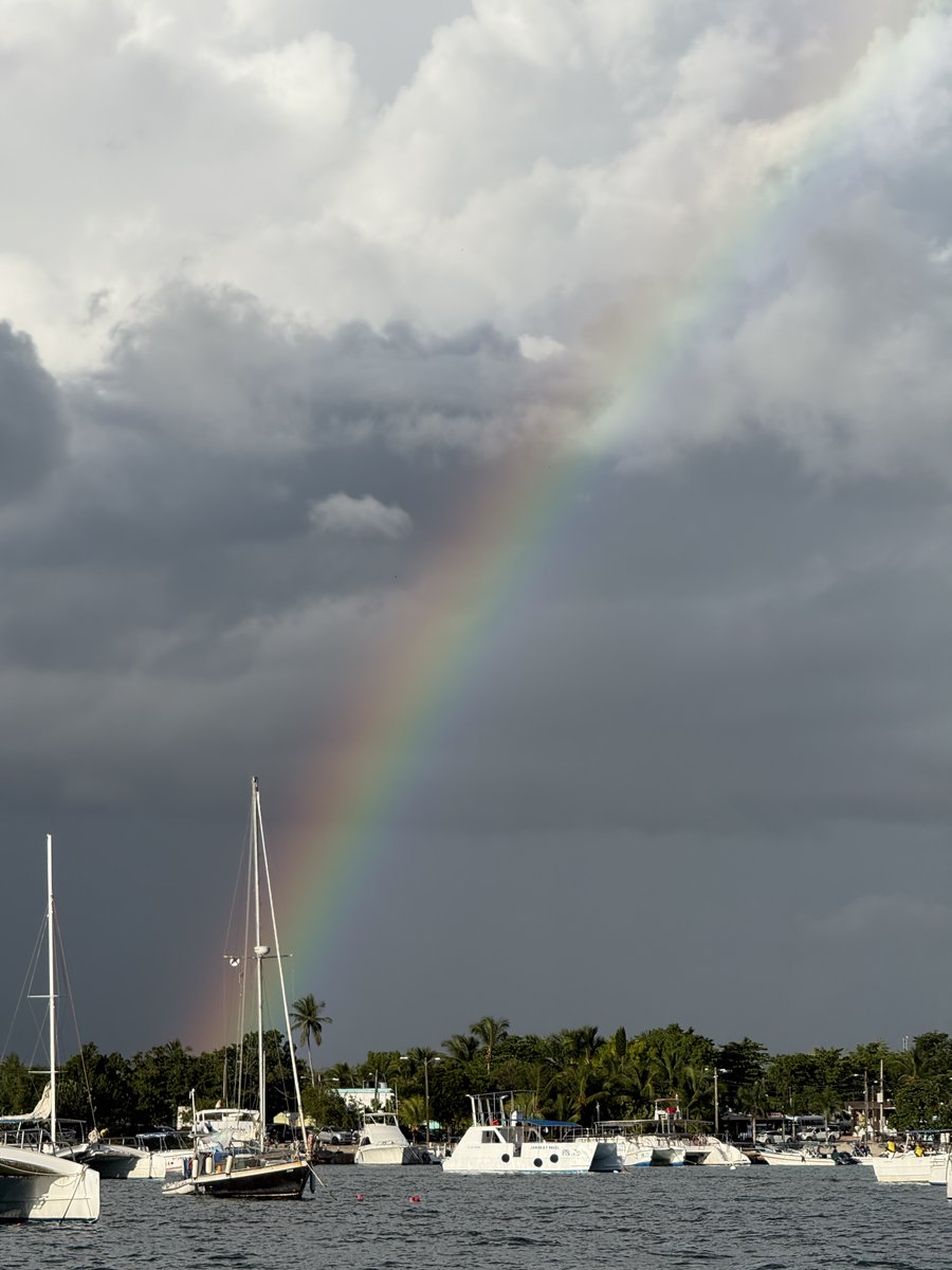 starting the day off right 🌈 why don't you say good morning to me?