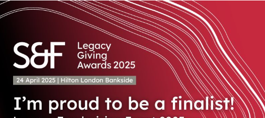 Thrilled that the Legacy and In Memory team are finalists for the <a href="/SmeeandFord/">Smee & Ford</a> Legacy Giving Awards 2025.  Anything which helps spread awareness of our work helping veterans and the vital role gifts in Wills play is such a bonus.
