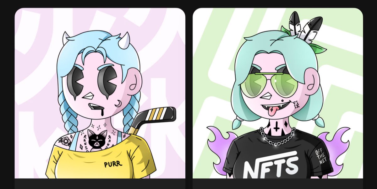 My newest <a href="/IceGirlzNFT/">Ice Girlz</a> snipes! Now that the collection has been minted out, it's all about assembling the icy roster you want. 💖🥹🧊🔥

I simply cannot get enough of these beauties.