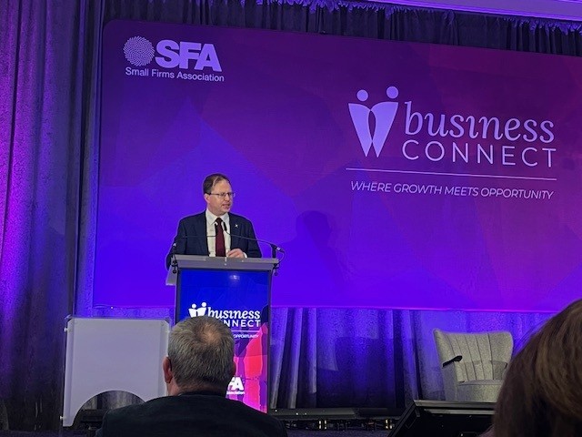 MBSLNEWS's tweet photo. Fantastic turnout @killasheehotel  for the @SFA_Irl  #BizConnect 25 annual conference. Looking forward to a packed afternoon ahead.  #sme #smallfirmsassociation #Kildare https://t.co/Dan0UIavA6