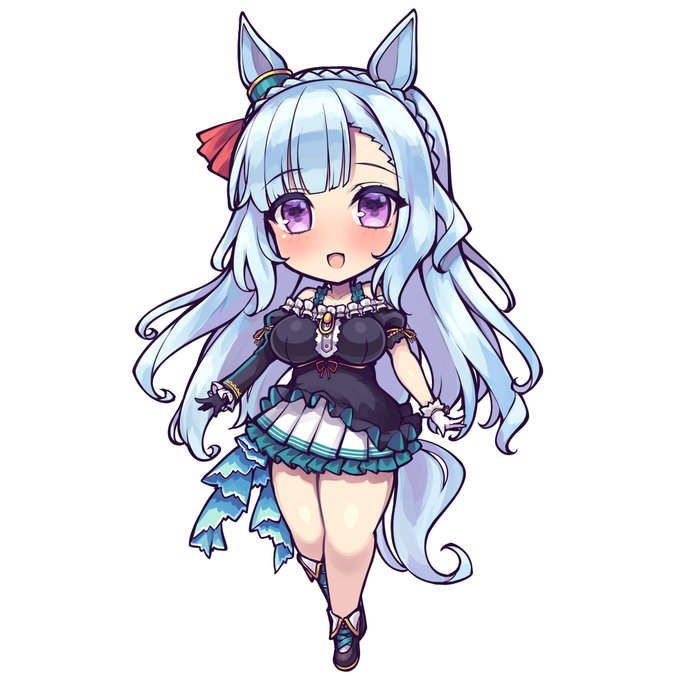 メジロ家アクキーもこのフォーマットで追加メンバー作るので5月までしばし待たれよ 