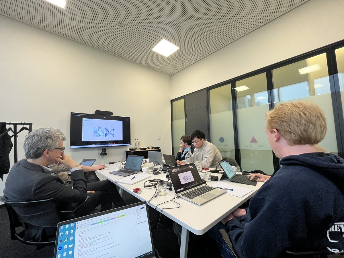 Fastcomet_pathfinder (@fastcomet_eic) on Twitter photo Fastcomet evaluation meeting kicked off. Impressive presentations so far by the consortium. <a href="/EUeic/">European Innovation Council</a> <a href="/HofkensLab/">Hofkens Lab</a> <a href="/LizMarzan_Lab/">BioNanoPlasmonicsLab</a> <a href="/aklymchenko/">Andrey Klymchenko 🇺🇦</a> <a href="/imec_int/">imec</a> Fastcomet evaluation meeting kicked off. Impressive presentations so far by the consortium. <a href="/EUeic/">European Innovation Council</a> <a href="/HofkensLab/">Hofkens Lab</a> <a href="/LizMarzan_Lab/">BioNanoPlasmonicsLab</a> <a href="/aklymchenko/">Andrey Klymchenko 🇺🇦</a> <a href="/imec_int/">imec</a>