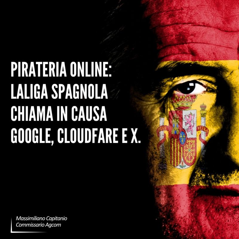 Comunicare Digitale (@comunicaredigit) on Twitter photo <a href="/maxcapitanio/">Massimiliano Capitanio</a> ricorda che la LaLiga spagnola richiama l’attenzione su quanto le piattaforme e internet provider possano facilitare la diffusione della hashtag#pirateria digitale.
Lo fa in un documento inviato il 27 gennaio all’ USTR, l’ufficio del rappresentante per il commercio <a href="/maxcapitanio/">Massimiliano Capitanio</a> ricorda che la LaLiga spagnola richiama l’attenzione su quanto le piattaforme e internet provider possano facilitare la diffusione della hashtag#pirateria digitale.
Lo fa in un documento inviato il 27 gennaio all’ USTR, l’ufficio del rappresentante per il commercio