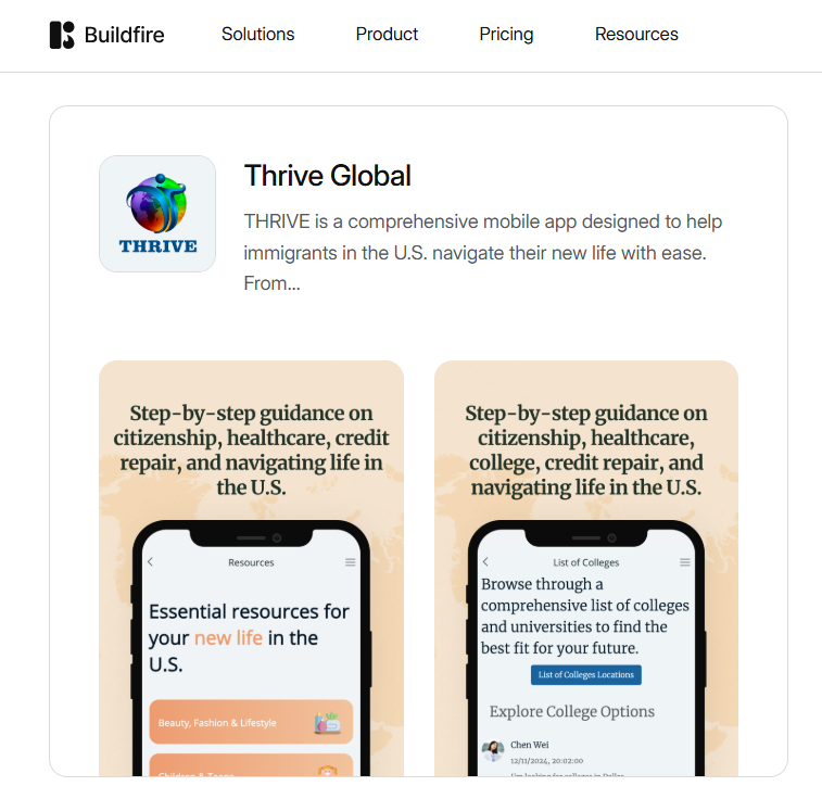 globalthrivers's tweet photo. Big News! Thrive America just got featured on BuildFire’s list of successful apps!

🔹 Job search help
🔹 Legal & financial resources
🔹 Live coaching for immigrants

Your success starts here!  

Download now: https://t.co/e7TdmF1umi

#BuildFireFeature #ThriveAmerica #SuccessForImmigrants

@Schwarzenegger @MELANIATRUMP @realDonaldTrump @elonmusk @MichaelBlackson