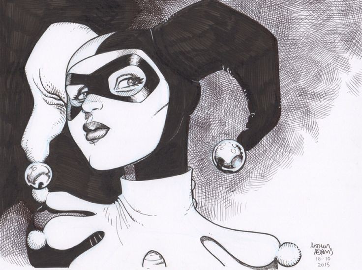 DCPostsArchive's tweet photo. Harley Quinn by Arthur Adams // #HarleyQuinn https://t.co/DAhYQJrMgo