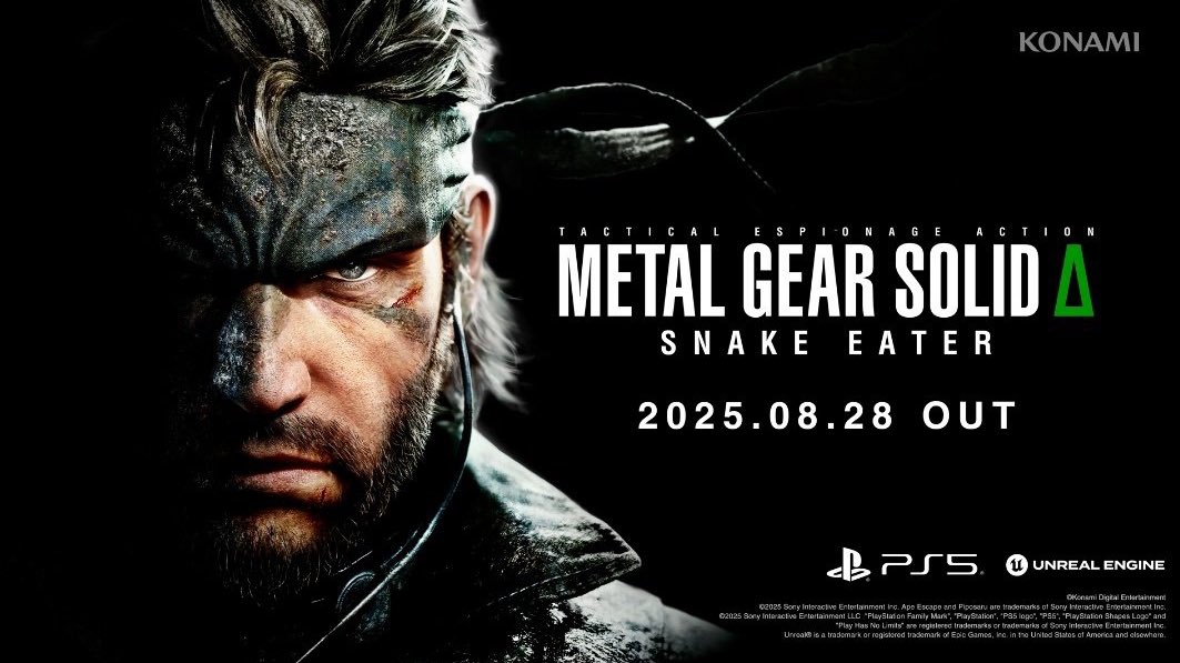 Metal Gear Solid Delta release date has leaked on the PlayStation Store❗️

Out August 28, 2025