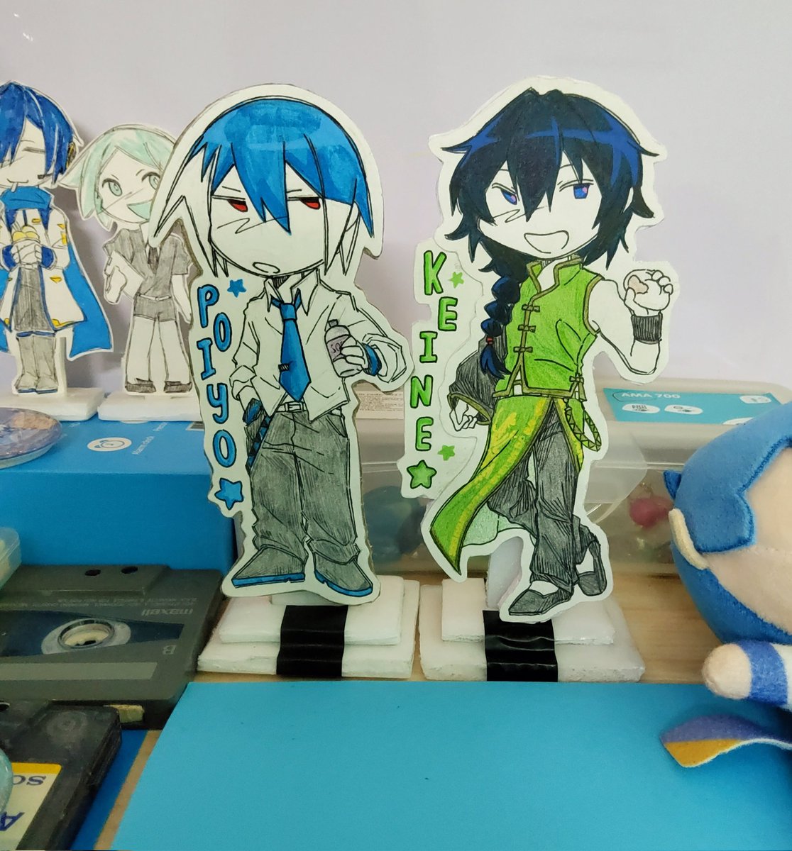 JVNCE_88's tweet photo. Poiyo standee remake! +Keine Ron★!
#松田っぽいよ #京音ロン https://t.co/dpjyzAOzBT