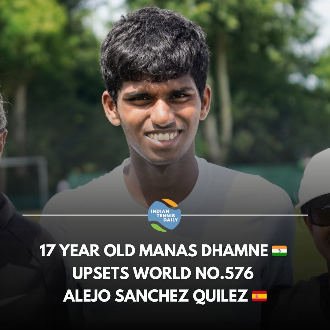1013th ranked Dhamne beat the 3rd seeded Quilez 6-3 6-3 at the ITF $15,000 Monastir Round 2 and is through to the quarters 💪