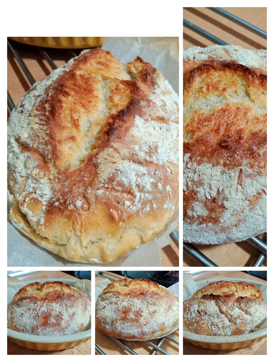 *PAN CASERO CON MASA MADRE* ¡Recién salido del horno! paladealo.com  Feliz tarde 🤗