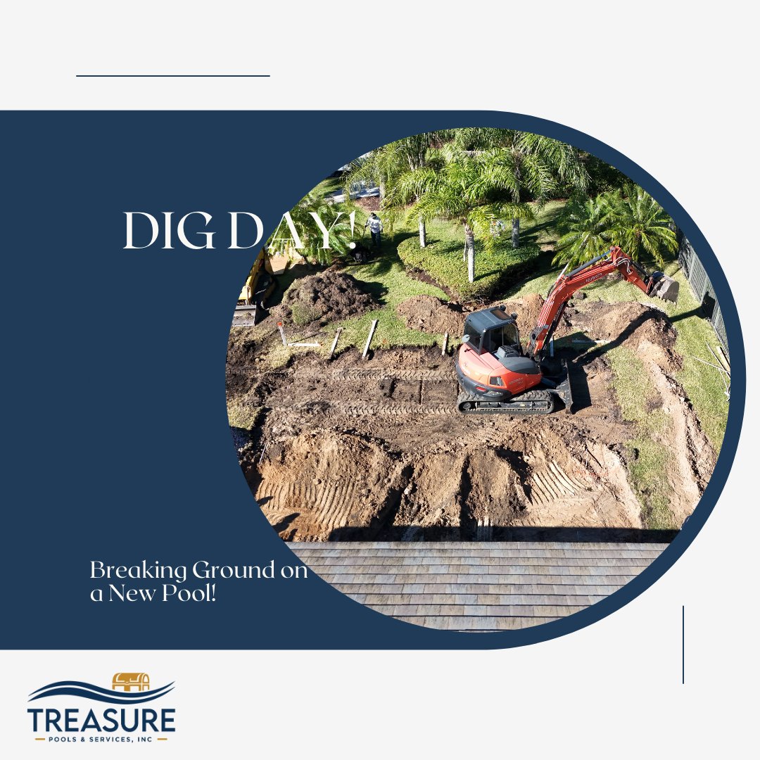 CraigPools's tweet image. Breaking ground on another dream backyard! 🚜💦 Every great pool starts with a solid foundation—stay tuned as this one comes to life! #DigDay #PoolConstruction #TreasurePools