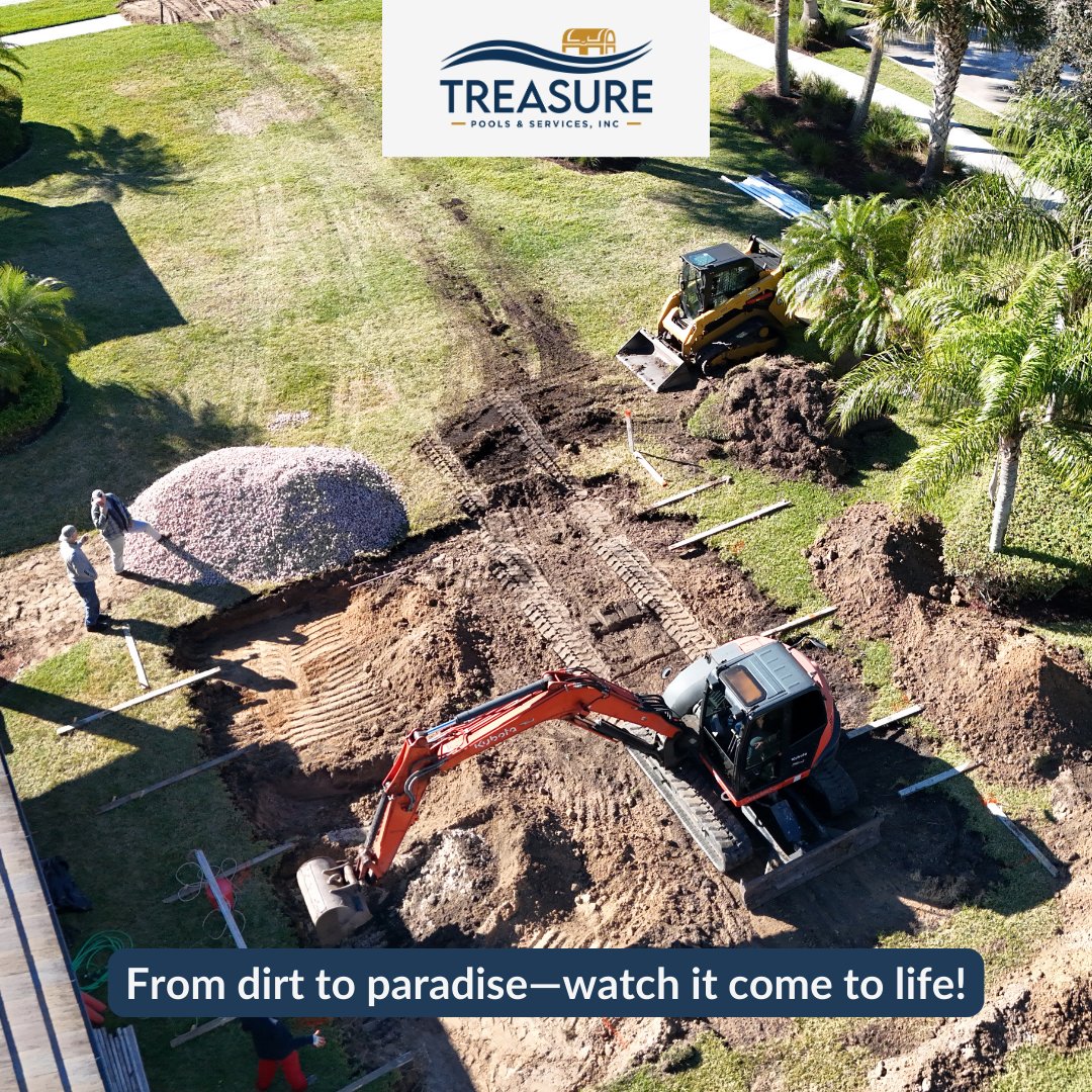 CraigPools's tweet image. Breaking ground on another dream backyard! 🚜💦 Every great pool starts with a solid foundation—stay tuned as this one comes to life! #DigDay #PoolConstruction #TreasurePools