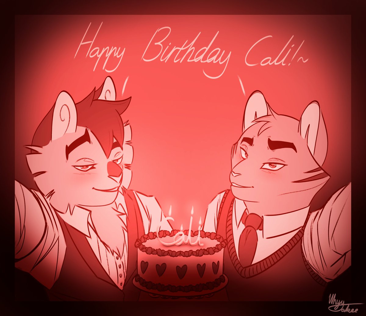 Happy Birthday @666Calistaxx! Love ya heaps 💙
#lackdaisy #lackadaisyfanart