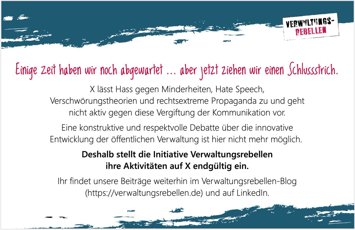 Verwaltungsrebellen tweet media
