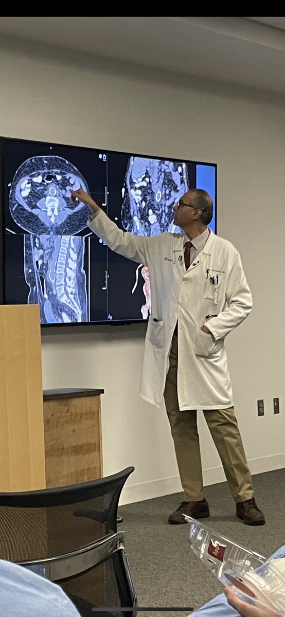 CCF Cardiology Fellows (@ccfcards) on Twitter photo It’s always a good morning when <a href="/SKalahastiMD/">SagarKalahastiMD</a> teaches about acute aortic syndromes! Great morning report presented by <a href="/YashManiar0/">Yash Maniar</a> on E-coli aortitis!
<a href="/venumenon10/">venu menon</a> <a href="/RanLeeMD/">Ran Lee, MD, FACC</a> <a href="/AndrewHigginsMD/">Andrew Higgins</a> <a href="/CleClinicHVTI/">Cleveland Clinic Heart, Vascular & Thoracic</a> #CCFCardsFam It’s always a good morning when <a href="/SKalahastiMD/">SagarKalahastiMD</a> teaches about acute aortic syndromes! Great morning report presented by <a href="/YashManiar0/">Yash Maniar</a> on E-coli aortitis!
<a href="/venumenon10/">venu menon</a> <a href="/RanLeeMD/">Ran Lee, MD, FACC</a> <a href="/AndrewHigginsMD/">Andrew Higgins</a> <a href="/CleClinicHVTI/">Cleveland Clinic Heart, Vascular & Thoracic</a> #CCFCardsFam
