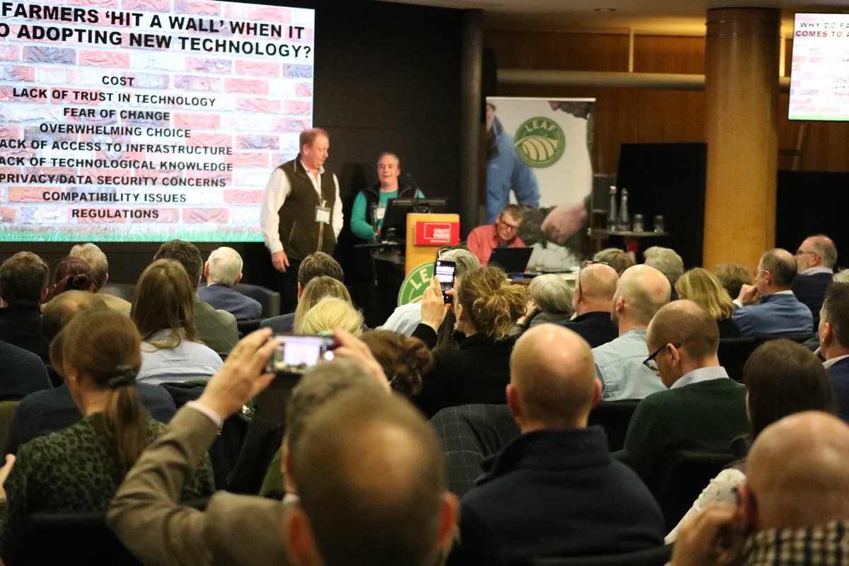 LEAF (@leaf_farming) on Twitter photo More Tech Takeaways from Panel 2:
🌳Our tools have to sit within the wider ecosystem👩💻<a href="/hayneoak/">Liz Bowles</a> <a href="/FarmCO2Toolkit/">Farm Carbon Toolkit</a>
❌Breaking down barriers to tech adoption is key. Once we do, the sky's the limit! - Nick and Lucy Tyler <a href="/KingsplayFarm/">Nick Tyler</a> #ResilientAndReady
>>leaf.eco/leaf-conferenc… More Tech Takeaways from Panel 2:
🌳Our tools have to sit within the wider ecosystem👩💻<a href="/hayneoak/">Liz Bowles</a> <a href="/FarmCO2Toolkit/">Farm Carbon Toolkit</a>
❌Breaking down barriers to tech adoption is key. Once we do, the sky's the limit! - Nick and Lucy Tyler <a href="/KingsplayFarm/">Nick Tyler</a> #ResilientAndReady
>>leaf.eco/leaf-conferenc…