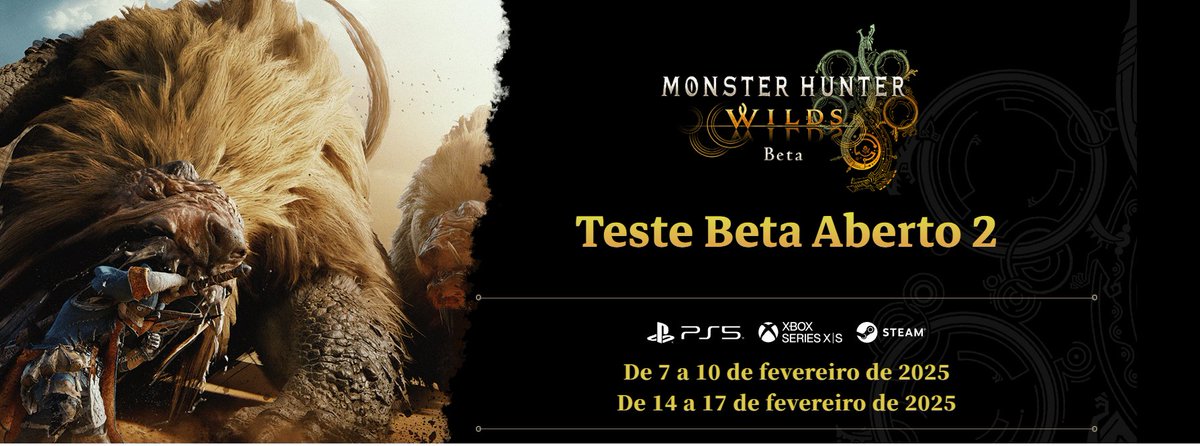 kiniejoy's tweet image. 😍Teste Beta Aberto 2 - Monster Hunter Wilds! #monsterhuntergame #kiniejoy #betateste