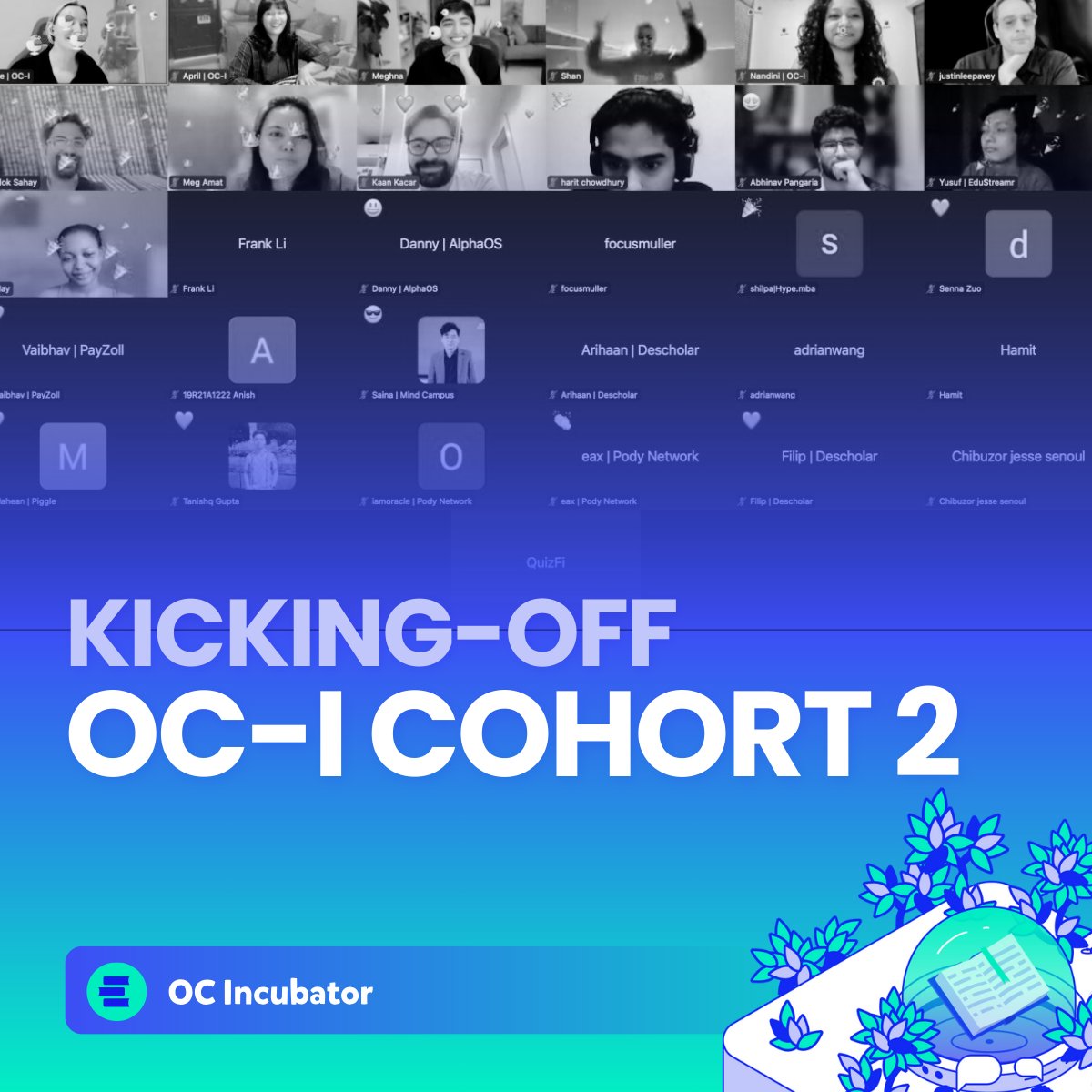 opencampus_xyz's tweet image. Last night, we officially kicked off Cohort 2 of the Open Campus Incubator, bringing together a new wave of builders on EDU Chain.

Over the next 12 weeks, participants will gain access to the resources, mentorship, and network they need to gain traction for their dApps and scale…