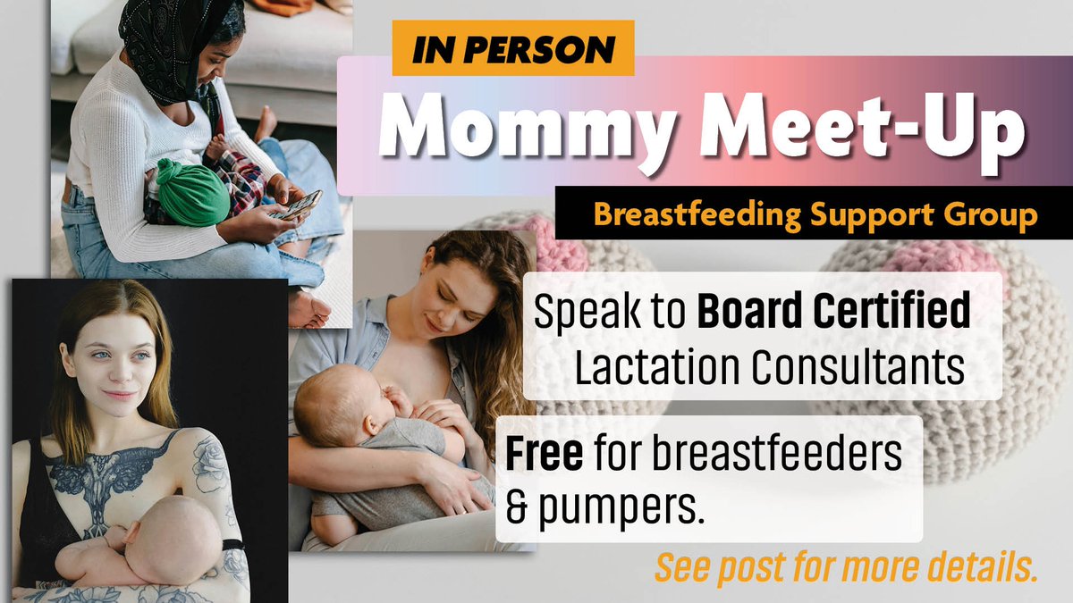 Today! Feel supported and talk to other moms @ 11am, Saint Clare's Health, 25 Pocono Rd, Denville, 07834, in our Lobby Classroom. Questions? Call Anna Marie Osvold, 973-625-6387. Free valet parking.

#newmom #breastfeedingsupport #saintclareshealth #aroundthecorner #aheadofth...