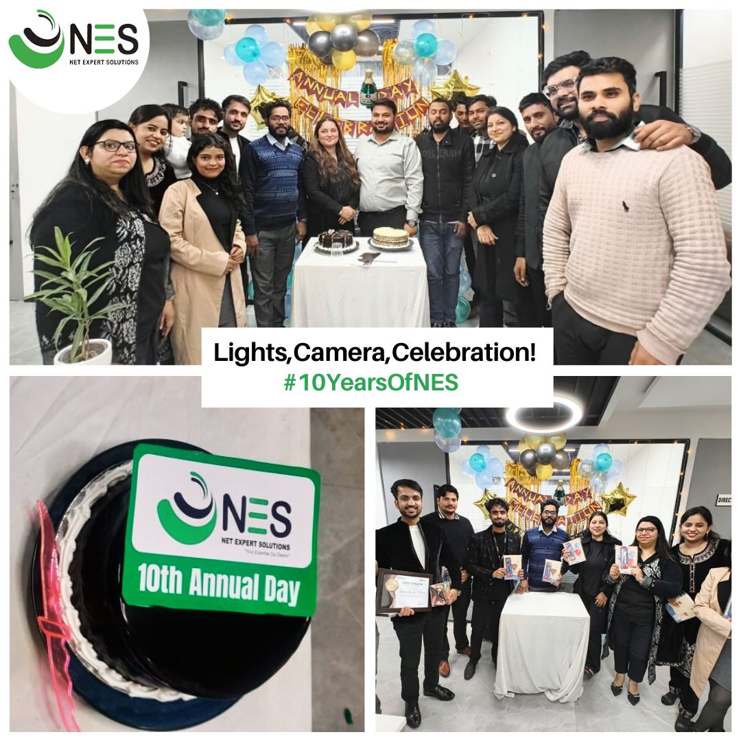 NESnetworking's tweet image. "Celebrating 10 years of excellence at NET EXPERT SOLUTIONS! #10YearsOfNES"
𝘃𝗶𝘀𝗶𝘁 𝘂𝘀: lnkd.in/dUC6bdJA
𝗖𝗼𝗻𝘁𝗮𝗰𝘁 𝘂𝘀: +91-9582-801-239
𝗘𝗺𝗮𝗶𝗹: info@nexpertsolutions.com
#NES #NETExpertSolutions #AnnualCelebration #10Years #Milestone #Anniversary