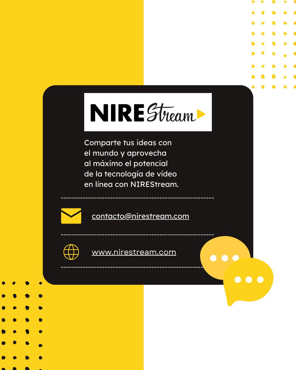NIREStream tweet picture