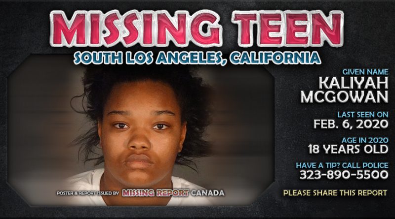 History of violence (@missingvanished) on Twitter photo #OnThisDay in 2020 18-year-old Kaliyah McGowan missing from Los Angeles, California #missingpeople <a href="/CharleysMissing/">Charley Project</a> <a href="/sacbee/">sacbee_now</a> <a href="/latimes/">Los Angeles Times</a> <a href="/sdut/">The San Diego Union-Tribune</a> <a href="/sfchronicle/">San Francisco Chronicle</a> <a href="/SFGate/">SFGATE</a> <a href="/MontereyHerald/">Monterey Herald</a> <a href="/mercnews/">Mercury News</a> <a href="/ladailynews/">L.A. Daily News</a> <a href="/MissingCSM/">Missing</a> <a href="/CI/">Crime+Investigation UK</a> <a href="/ABC/">ABC News</a> @60minutes <a href="/DatelineNBC/">Dateline NBC</a> #OnThisDay in 2020 18-year-old Kaliyah McGowan missing from Los Angeles, California #missingpeople <a href="/CharleysMissing/">Charley Project</a> <a href="/sacbee/">sacbee_now</a> <a href="/latimes/">Los Angeles Times</a> <a href="/sdut/">The San Diego Union-Tribune</a> <a href="/sfchronicle/">San Francisco Chronicle</a> <a href="/SFGate/">SFGATE</a> <a href="/MontereyHerald/">Monterey Herald</a> <a href="/mercnews/">Mercury News</a> <a href="/ladailynews/">L.A. Daily News</a> <a href="/MissingCSM/">Missing</a> <a href="/CI/">Crime+Investigation UK</a> <a href="/ABC/">ABC News</a> @60minutes <a href="/DatelineNBC/">Dateline NBC</a>