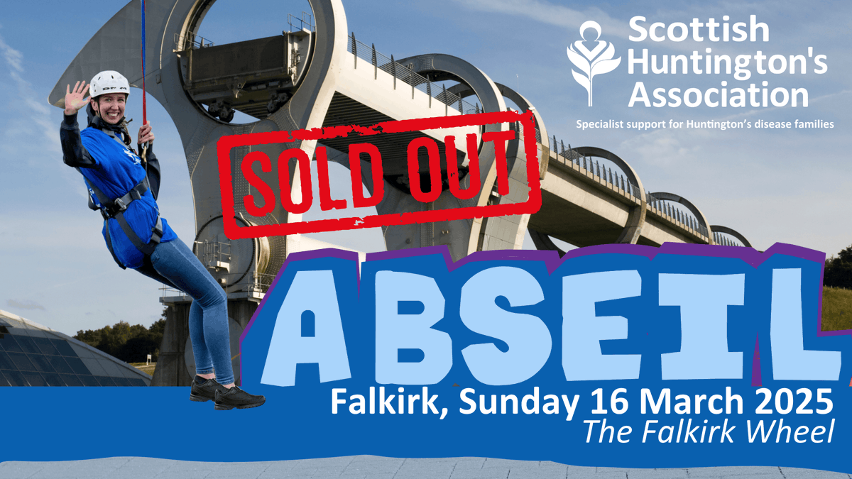 ScottishHD's tweet photo. A massive thank you to everyone who has signed up for the Falkirk Wheel Abseil - your support is helping to break down barriers to specialist Huntingtonโs disease care across Scotland.
#SoldOut #FalkirkWheelAbseil #MakingADifference #TeamSHA https://t.co/GTrvEWWkDG