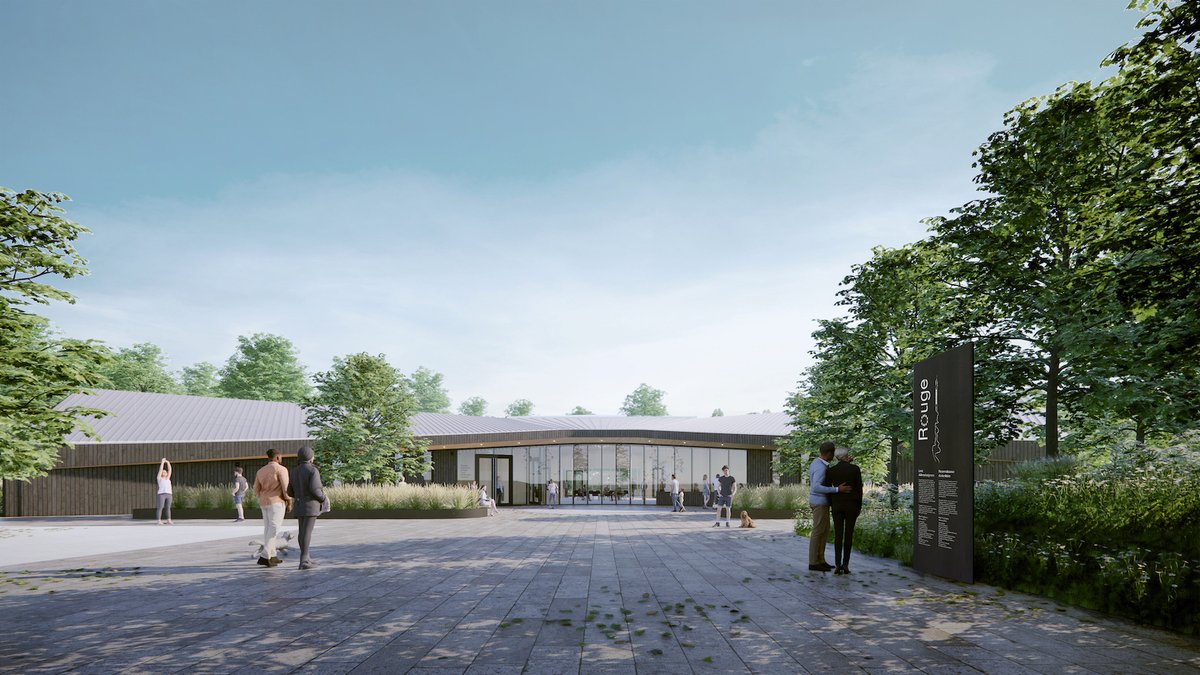 $21 million Visitor, Learning and Community Centre is scheduled to start construction on March 1 across Meadowvale Ave. from the Toronto Zoo.