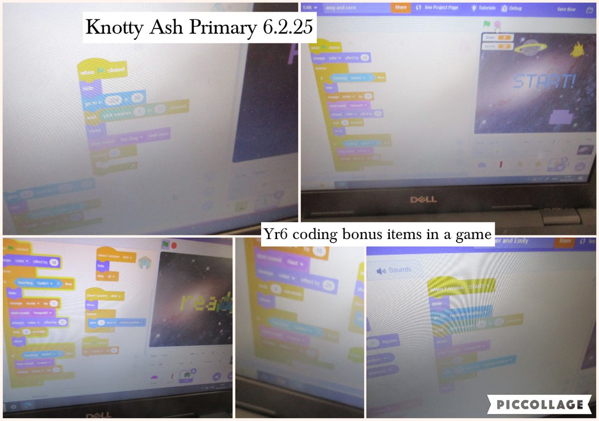 Yr6 pupils have been coding bonus items and adding some finishing touches to their Scratch space invaders game <a href="/AshKnotty/">Knotty Ash Primary</a>