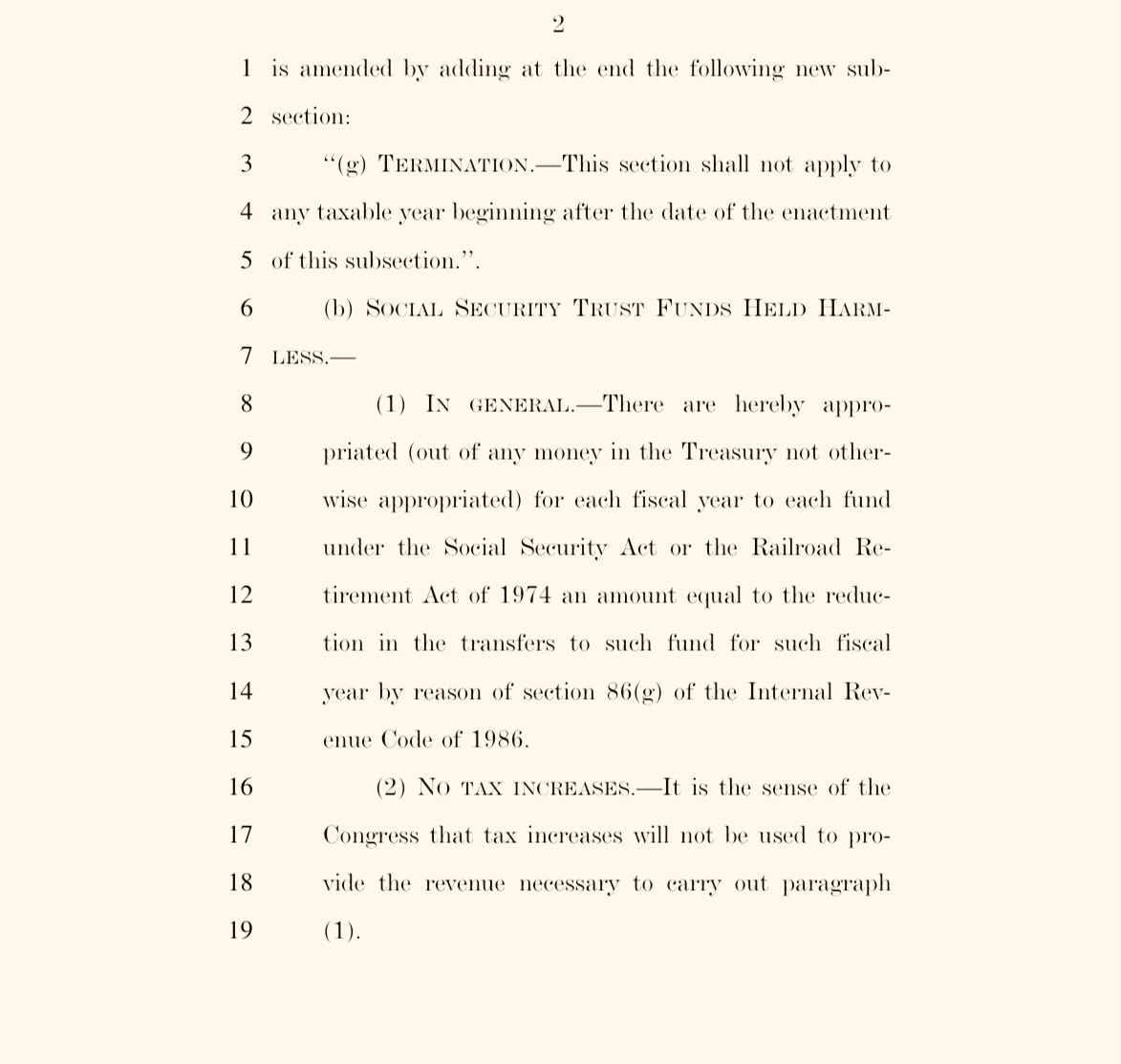 I just reintroduced the Senior Citizens Tax Elimination Act, H.R. 1040. This bill assists middle-class seniors by eliminating the unjust double-tax on Social Security benefits.