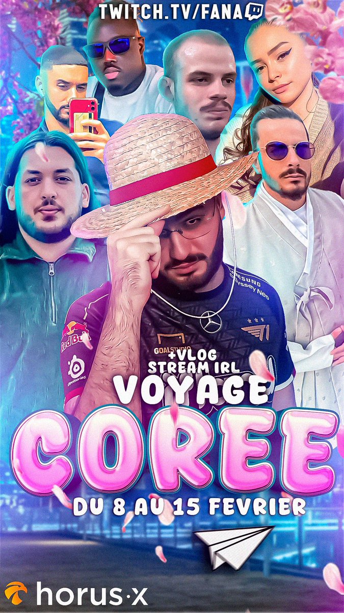 Bientôt la Corée 🇰🇷✈️
w/ <a href="/AenotFR/">Aenot</a> <a href="/JLTomy/">Tomy 🫶🏼</a> <a href="/SamiaAlpha_/">Samia</a> <a href="/Abaraii__/">Abaraii</a> <a href="/TV_Khadim/">Khadim</a> <a href="/Thibautbelleng1/">TIBO</a>