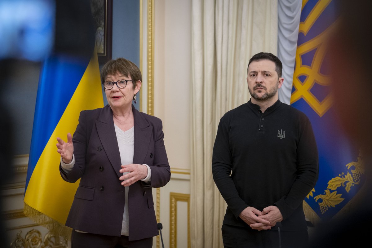 OdileRenaud's tweet image. This has been my 5th visit to #Ukraine since the full-scale invasion.
Such visits reflect both @EBRD's duty and our need to engage directly with @ZelenskyyUa, the government and our clients to ensure we provide effective support on top of the €6.2 billion deployed already.