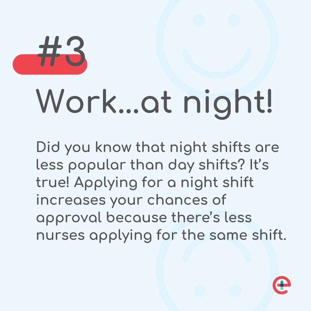 You've applied for a shift! 🎉⁠
⁠
...now what?⁠
⁠
Our Nurse Support Team recommends these three best practices &gt;&gt;&gt;