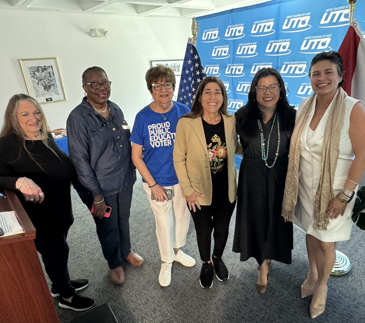 Lucia Báez-Geller (@luciabaezgeller) on Twitter photo Thank you to <a href="/UTD_AFT1974/">United Teachers of Dade</a> for providing this extremely important update on the laws and rules governing how ICE can approach our schools, the protections afforded to our students from ICE, and the Trump Administration’s attempts to close the U.S. Department of Education. Thank you to <a href="/UTD_AFT1974/">United Teachers of Dade</a> for providing this extremely important update on the laws and rules governing how ICE can approach our schools, the protections afforded to our students from ICE, and the Trump Administration’s attempts to close the U.S. Department of Education.