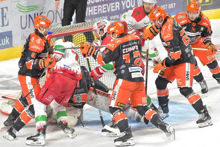 <a href="/ProHockeyNews/">Pro Hockey News</a> <a href="/SheffieldArena/">Utilita Arena Sheffield 💙</a> <a href="/steelershockey/">TriggerHub Sheffield Steelers</a> <a href="/cardiffdevils/">Cardiff Devils</a> <a href="/theInfernoCoUk/">The Inferno</a> 
Some photos and game report in <a href="/ProHockeyNews/">Pro Hockey News</a> please follow link for more photos

prohockeynews.com/steelers-two-u…