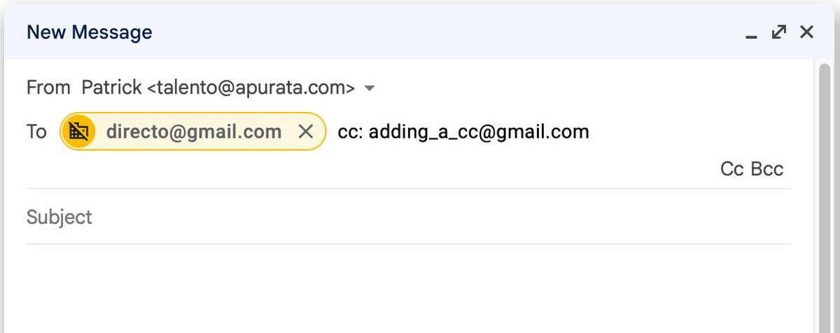 AI is revolutionizing every tool you use... meanwhile at we-hate-products-google, nobody has been able to add a modicum of intelligence to the email composer, used by billions of people. 
#uxui #uiux cc <a href="/gmail/">Gmail</a> <a href="/Google/">Google</a> <a href="/GoogleAI/">Google AI</a>