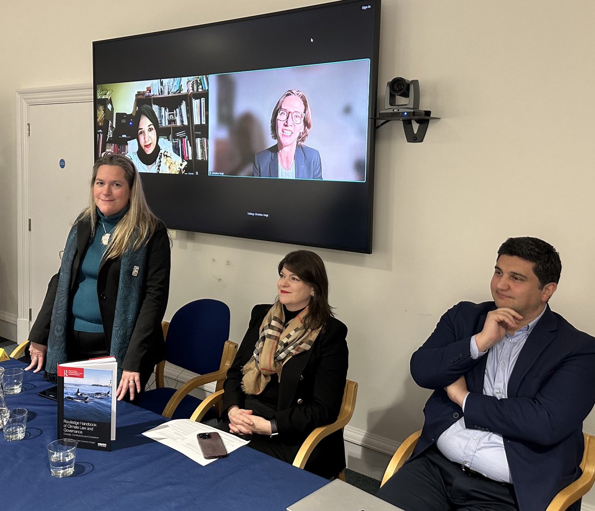 Markus W Gehring ๐ช๐บ (@mwgehring) on Twitter photo Wonderful soft book launch of the amazing <a href="/routledgebooks/">Routledge Books</a> Handbook of Climate Law and Governance - Courage, Contributions and Compliance. Edited By Profes <a href="/mccordonier/">MC Cordonier Segger</a> and <a href="/ChristinaVoigt2/">Christina Voigt</a> and assistant editor <a href="/zunaidamw/">Zunaida Moosa-Wadiwala๐น</a>. <a href="/Lauterpacht_Ctr/">Lauterpacht Centre for International Law</a> <a href="/cambridgelaw/">Faculty of Law</a>
routledge.com/Routledge-Handโฆ Wonderful soft book launch of the amazing <a href="/routledgebooks/">Routledge Books</a> Handbook of Climate Law and Governance - Courage, Contributions and Compliance. Edited By Profes <a href="/mccordonier/">MC Cordonier Segger</a> and <a href="/ChristinaVoigt2/">Christina Voigt</a> and assistant editor <a href="/zunaidamw/">Zunaida Moosa-Wadiwala๐น</a>. <a href="/Lauterpacht_Ctr/">Lauterpacht Centre for International Law</a> <a href="/cambridgelaw/">Faculty of Law</a>
routledge.com/Routledge-Handโฆ