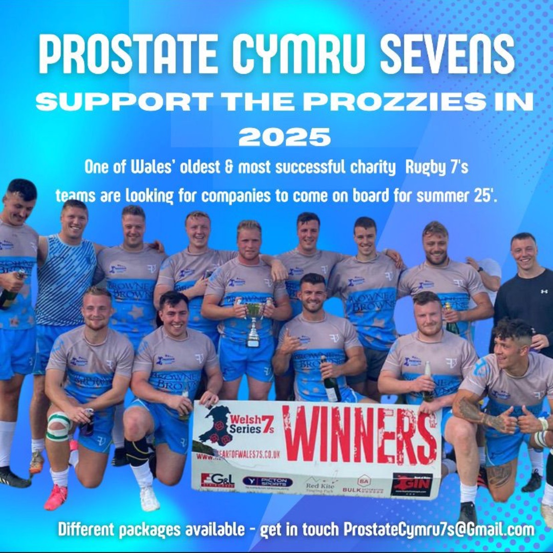Prostate Cymru (@prostatecymru) on Twitter photo 🏉 Support the Prostate Cymru Sevens in 2025!
Prostate Cymru 7s are making a difference on and off the field—raising awareness and vital funds for men’s health.💙
💼 Sponsorship opportunities available!
📧 Email: ProstateCymru7s@gmail.com to learn more! 🏉 Support the Prostate Cymru Sevens in 2025!
Prostate Cymru 7s are making a difference on and off the field—raising awareness and vital funds for men’s health.💙
💼 Sponsorship opportunities available!
📧 Email: ProstateCymru7s@gmail.com to learn more!
