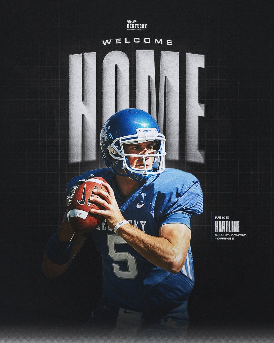 Bringing <a href="/mhartline59/">Michael Hartline</a> back home.

📰🔗 - ukathletics.com/news/2025/02/0…