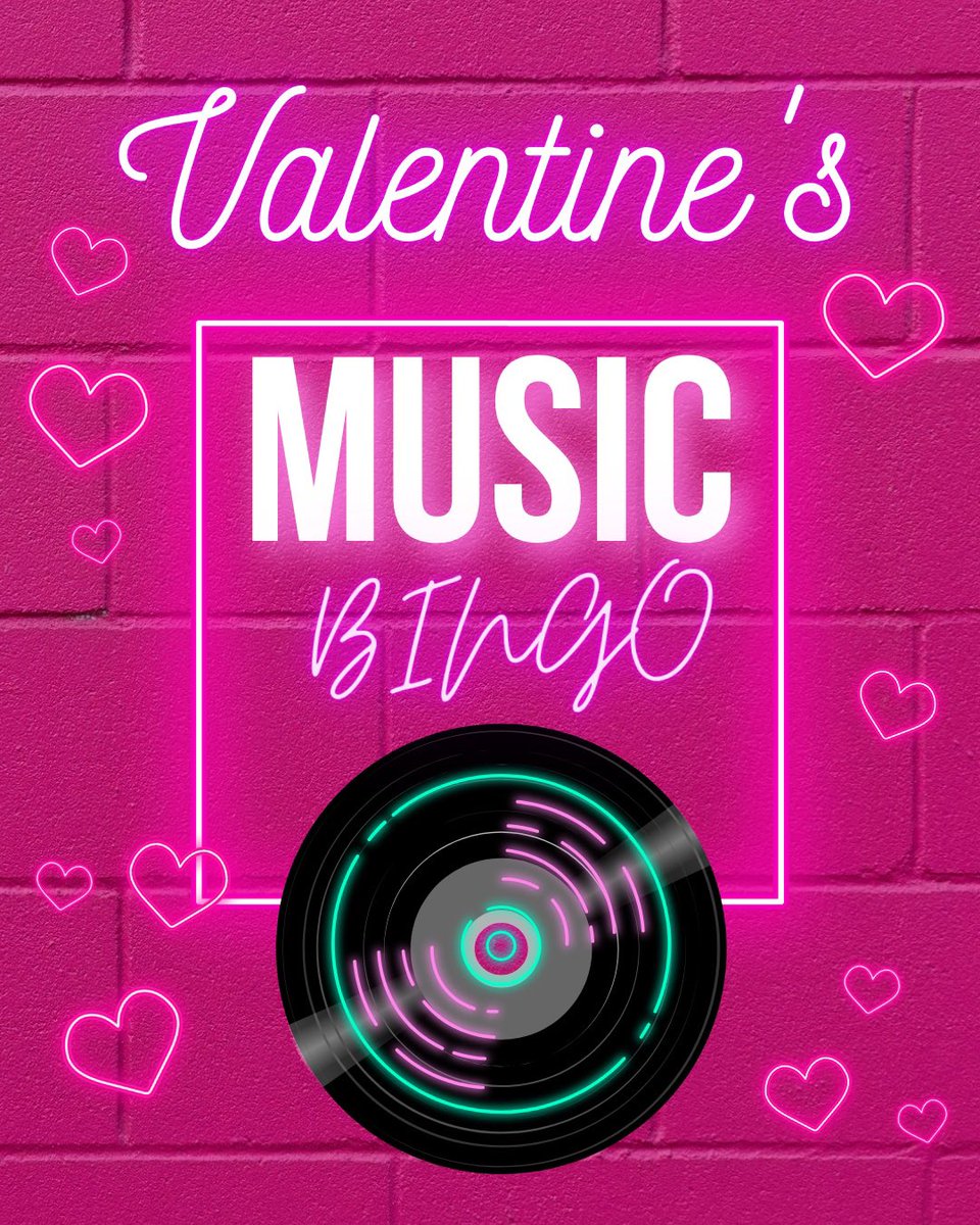 FrontyardBrew's tweet image. 📅❤️ Mark Your Calendars! ❤️📅
Next Friday is Valentine’s Day 💘, and we’ve got the perfect family-friendly evening planned just for you! 🎶✨ Join us for Music Bingo – a fun-filled night where you can test your knowledge on tunes, play a game or two, and win prizes! 🎤🎸🎼
🍽️