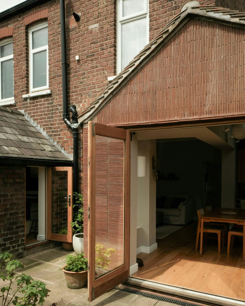 This unique extension to an end-of-terrace house on the edge of the Peak District showcases the unique beauty of Ketley Linium Bricks. These ultra-thin bricks create a dynamic and elongated effect against the backdrop of the original brickwork.

Let us know what you think!