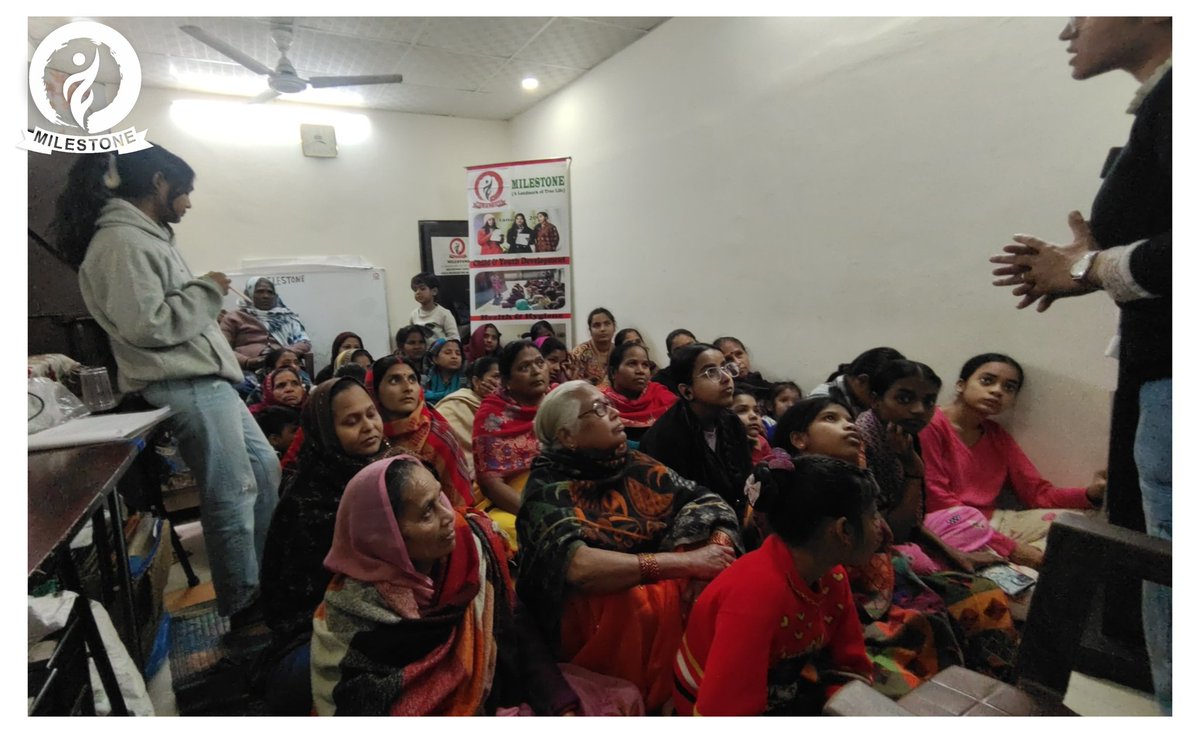 MilestoneNgo's tweet image. Raising Awareness on World Cancer Day 🎗️
MILESTONE, in collaboration with DLSA, conducted a Cancer Awareness Session at Gole Market, New Delhi, including youth &amp;amp; women on cancer prevention and healthy living. 
Empowering the community with knowledge.

#WorldCancerDay