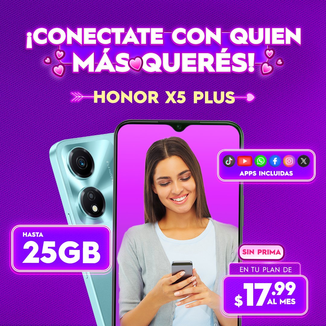 Digicel El Salvador (@digicel_sv) on Twitter photo Sabemos que hablar todo el dรญa con tu ๐๐ถ๐ด๐ถ๐น๐ผ๐๐ฒ๐ฟ es importante. ๐๐ฑ
โCon LaRedDeLosQueQuierenMรกs CONEXIรN ๐บ๐ฎ๐ป๐๐ฒ๐ป๐ฒ๐๐ฒ ๐๐ถ๐ฒ๐บ๐ฝ๐ฟ๐ฒ ๐ฐ๐ผ๐ป๐ฒ๐ฐ๐๐ฎ๐ฑ๐ผ ๐ฒ๐ป ๐๐ผ๐ฑ๐ผ ๐บ๐ผ๐บ๐ฒ๐ป๐๐ผ ๐ฐ๐ผ๐ป ๐๐ ๐ป๐ผ๐๐ถ@ ๐ฑ๐ถ๐๐ณ๐ฟ๐๐๐ฎ๐ป๐ฑ๐ผ ๐ฑ๐ฒ ๐ฒ๐๐๐ผ๐ ๐ฏ๐ฒ๐ป๐ฒ๐ณ๐ถ๐ฐ๐ถ๐ผ๐ Sabemos que hablar todo el dรญa con tu ๐๐ถ๐ด๐ถ๐น๐ผ๐๐ฒ๐ฟ es importante. ๐๐ฑ
โCon LaRedDeLosQueQuierenMรกs CONEXIรN ๐บ๐ฎ๐ป๐๐ฒ๐ป๐ฒ๐๐ฒ ๐๐ถ๐ฒ๐บ๐ฝ๐ฟ๐ฒ ๐ฐ๐ผ๐ป๐ฒ๐ฐ๐๐ฎ๐ฑ๐ผ ๐ฒ๐ป ๐๐ผ๐ฑ๐ผ ๐บ๐ผ๐บ๐ฒ๐ป๐๐ผ ๐ฐ๐ผ๐ป ๐๐ ๐ป๐ผ๐๐ถ@ ๐ฑ๐ถ๐๐ณ๐ฟ๐๐๐ฎ๐ป๐ฑ๐ผ ๐ฑ๐ฒ ๐ฒ๐๐๐ผ๐ ๐ฏ๐ฒ๐ป๐ฒ๐ณ๐ถ๐ฐ๐ถ๐ผ๐