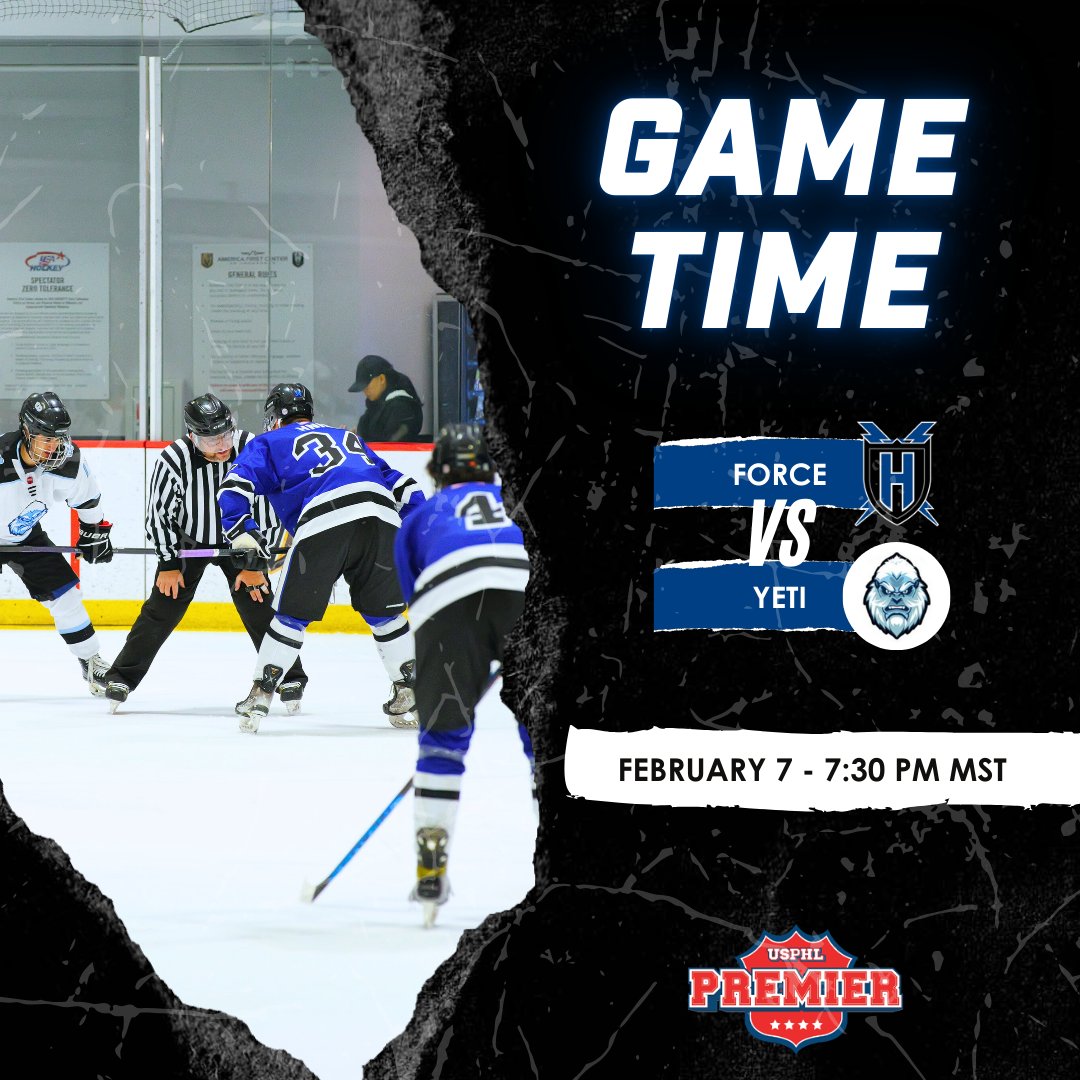 This weekend, we’re heading to KJ’s Ice Barn to take on the <a href="/IronCountyYeti/">Iron County Yeti</a> 🏒💥 Let’s show them what the Force is made of 💪 

If you can’t make it, catch it live on FloHockey.tv!

#HendersonForce #USPHL #AwayGame #JuniorHockey