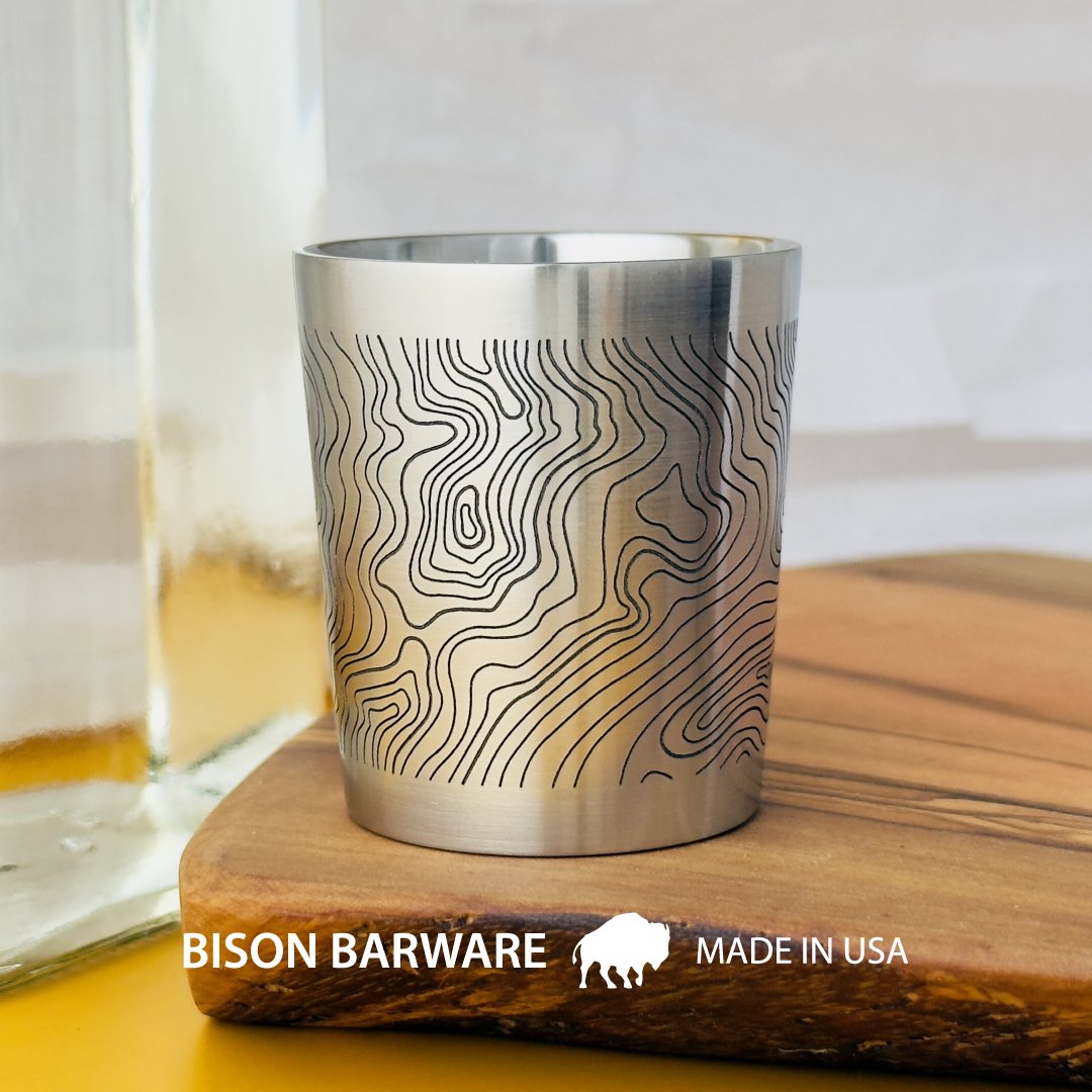 All barware on sale now! Need a personalized gift; look no further: bisonbarware.etsy.com #MadeinUSA #discount #barware