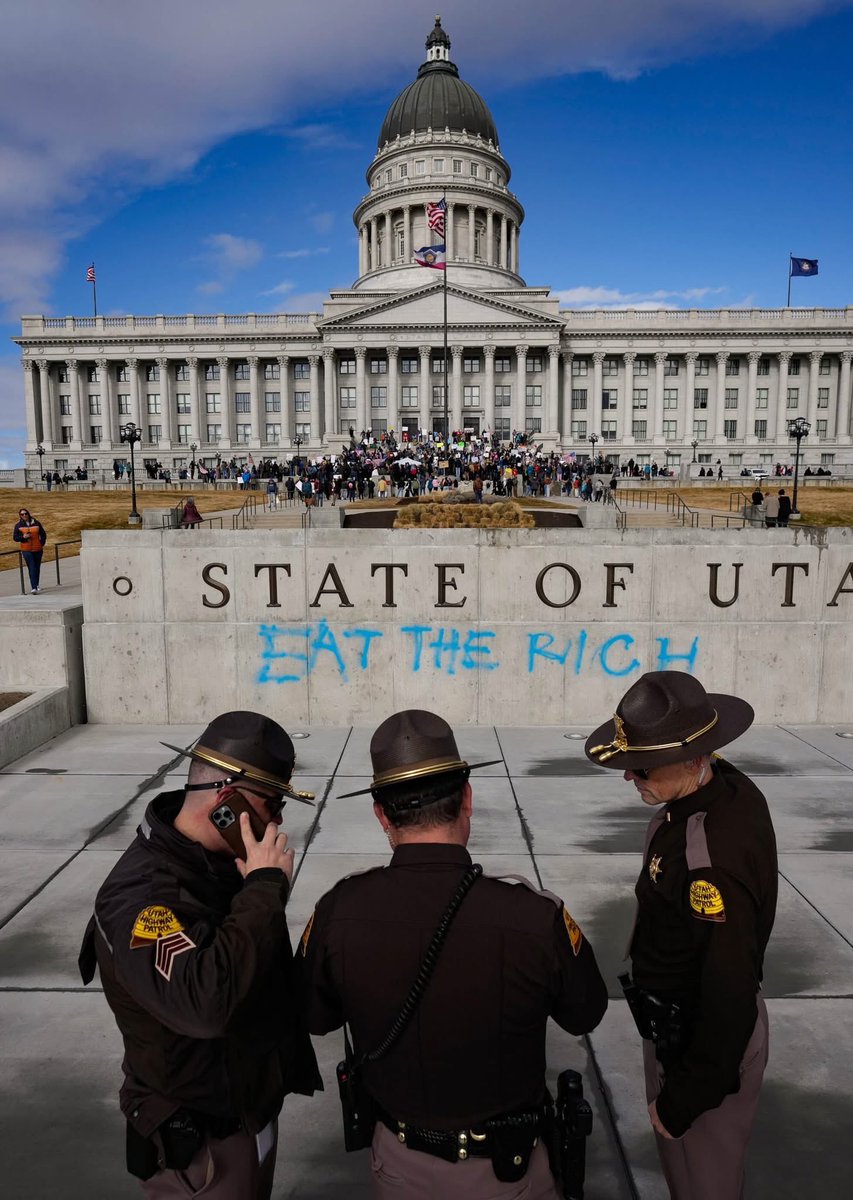 Utah stepping up. We’re sick of it here.