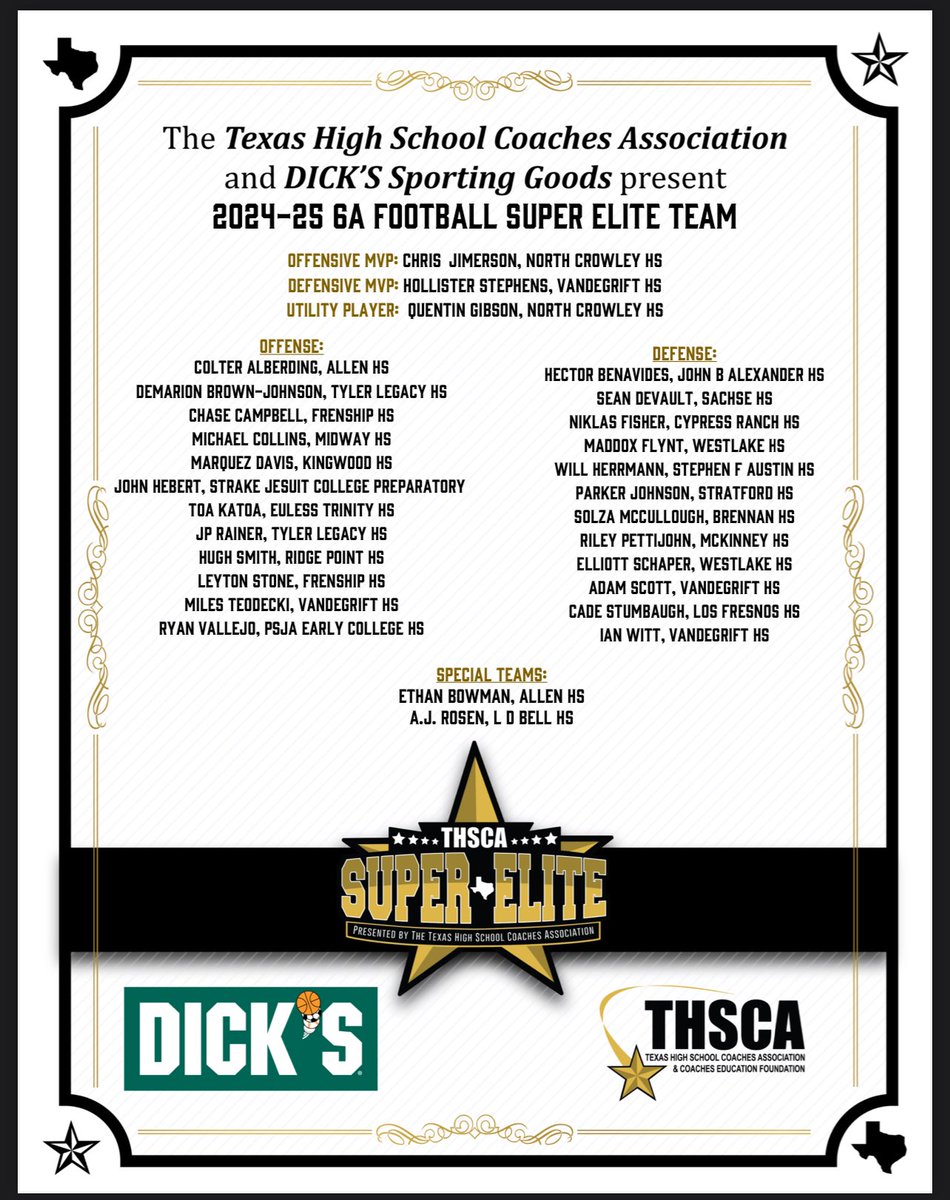 Austin Dawg Football (@ahsdawgfootball) on Twitter photo Congratulations to <a href="/willHerrmann4/">will Herrmann</a> for earning THSCA 6 A Super Elite Team Honors! <a href="/AHSBulldogs/">AHS Bulldog Athletics</a> <a href="/SFAHS_Bulldogs/">Austin High School</a> <a href="/WTAMUFootball/">Buffalo Football</a> Congratulations to <a href="/willHerrmann4/">will Herrmann</a> for earning THSCA 6 A Super Elite Team Honors! <a href="/AHSBulldogs/">AHS Bulldog Athletics</a> <a href="/SFAHS_Bulldogs/">Austin High School</a> <a href="/WTAMUFootball/">Buffalo Football</a>